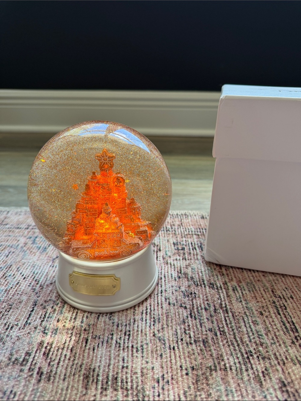 Dior Gingerbread Holiday Snow Globe